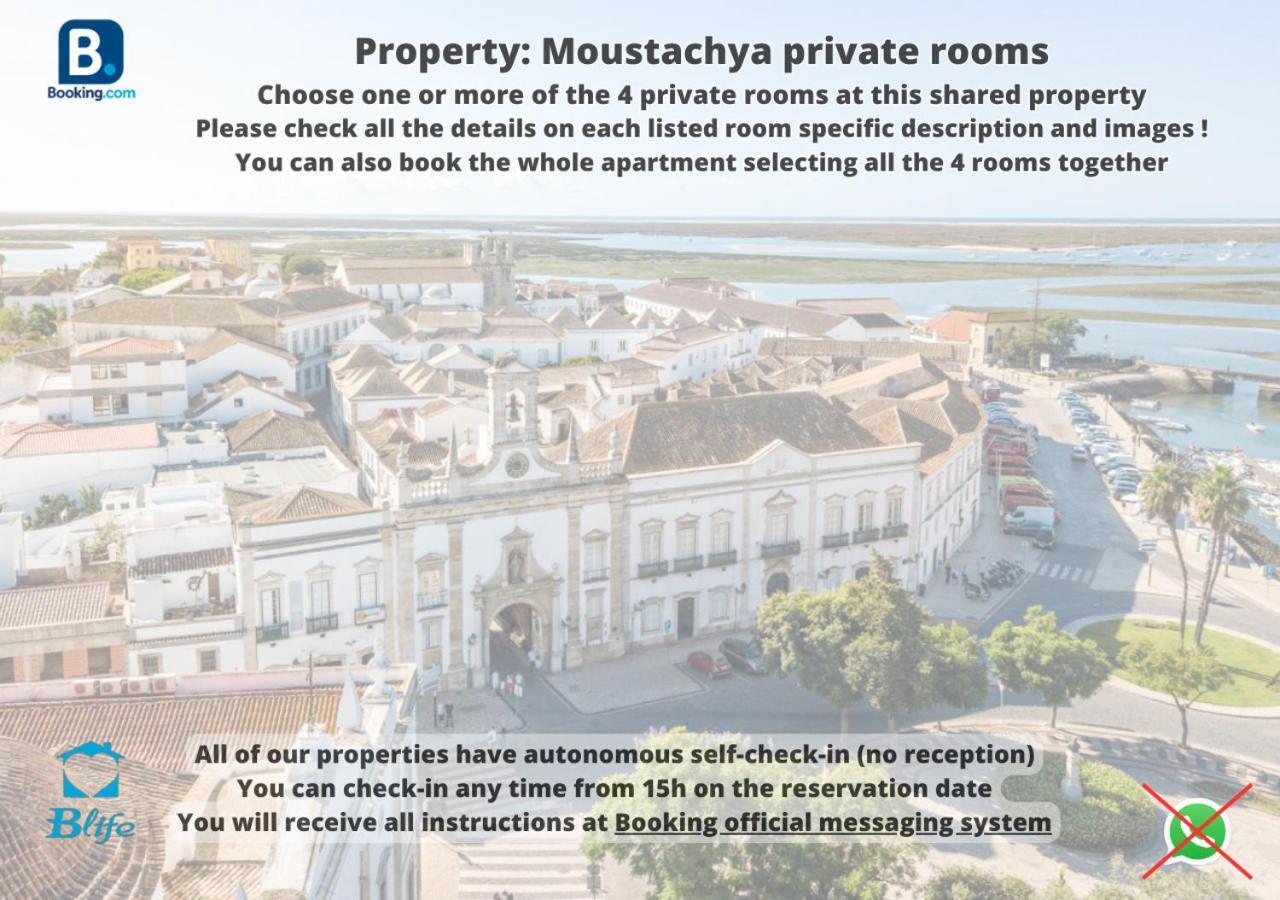 Blife Moustachya Private Rooms District de District de Faro Extérieur photo